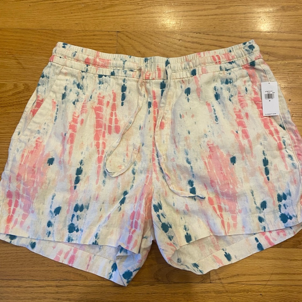 Womens Tye Dye Shorts